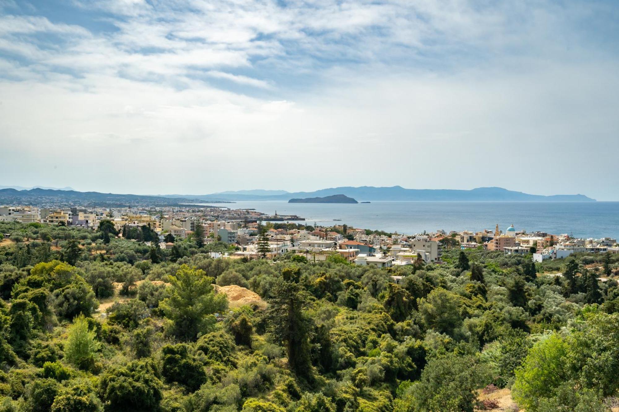 Villa Aelia Sea View La Canea Esterno foto