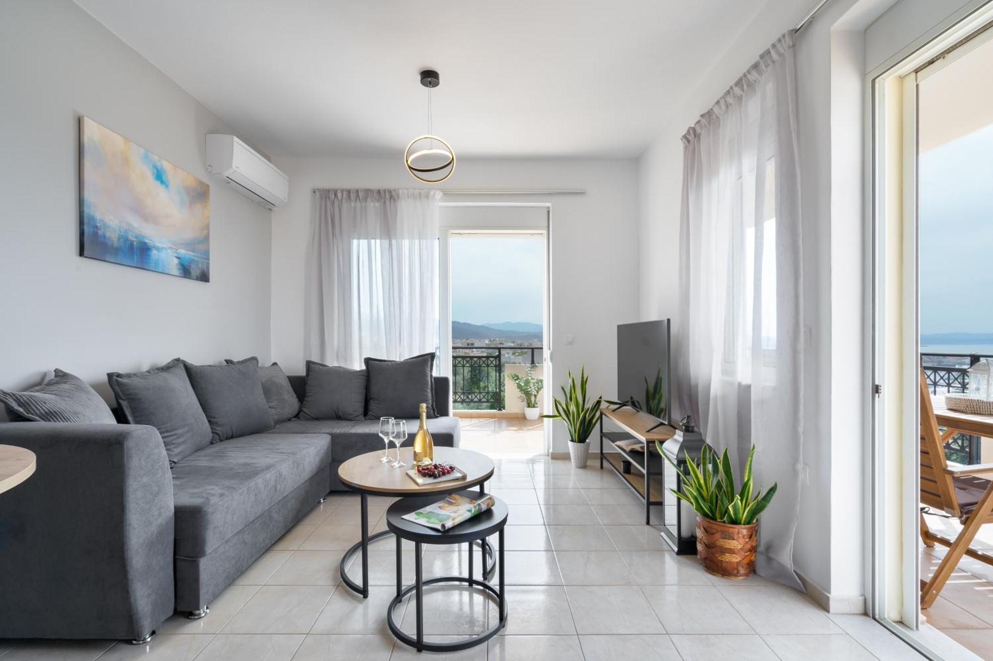 Villa Aelia Sea View La Canea Esterno foto